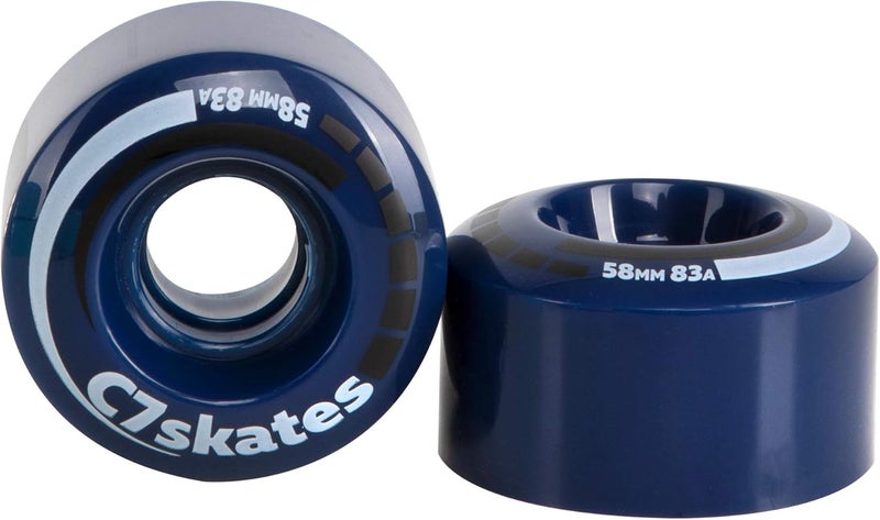 C SEVEN C7skates Premium Roller Skate Wheels (Blossom) - Image 2