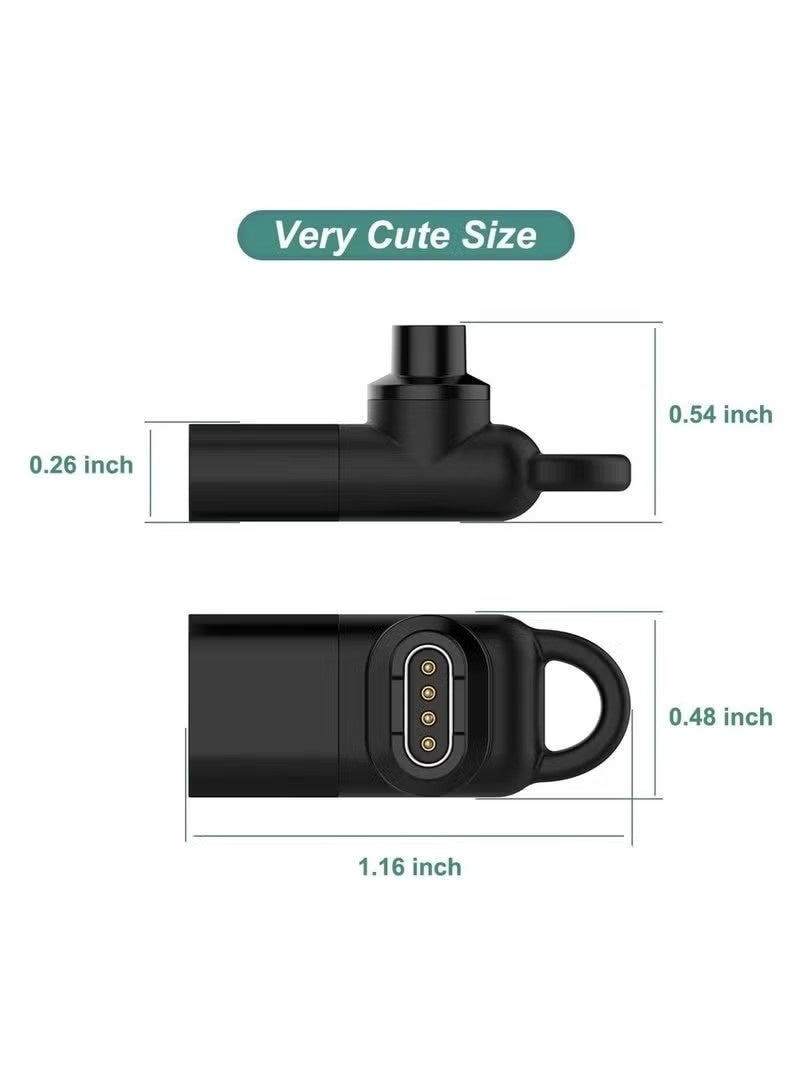 محول شحن من النوع C إلى Garmin لساعات Garmin Fenix ​​7 / 7X / 6 Pro، وForerunner 245 / 945 / 955، وVenu Sq، وVivoactive 4 / 4S، وInstinct 2 - Image 4