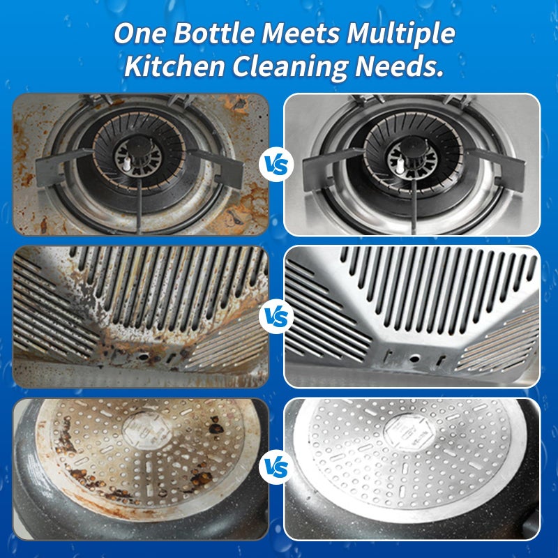 LSROUMEL Spray Splash Cleaner, 2026 New Multi Purpose Cleaning Spray, Upgraded Foam Sprays for Ovens, Powerful Degreaser Sprays for Kitchen, Convenient Handheld Cleaner for Home Family (2PCS) - Image 4