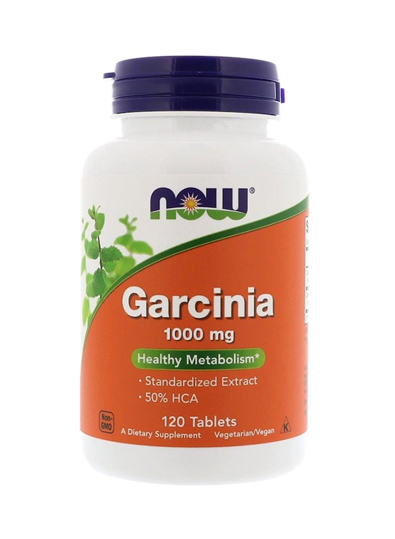 Now Foods Garcinia Dietary Supplements 1000mg  -120 Tablets - Image 1