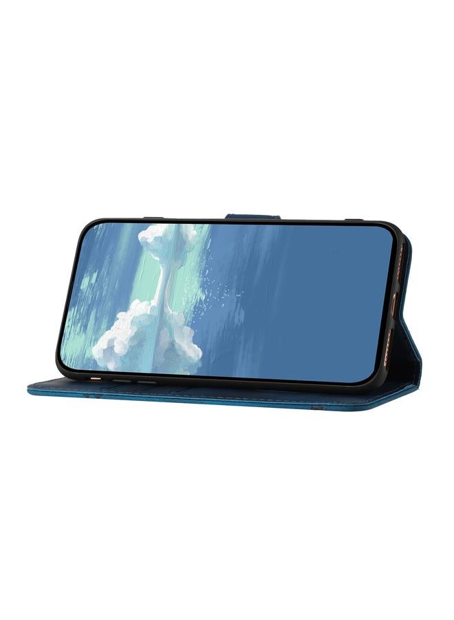 Zaboon Case For Huawei Pura 70 Line Pattern Skin Feel Leather Phone Case - Image 4