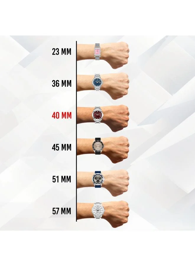 Lee Cooper  Men's Metal DATE Watch LC08189.380 - 41 mm for Men | Best Price UAE
