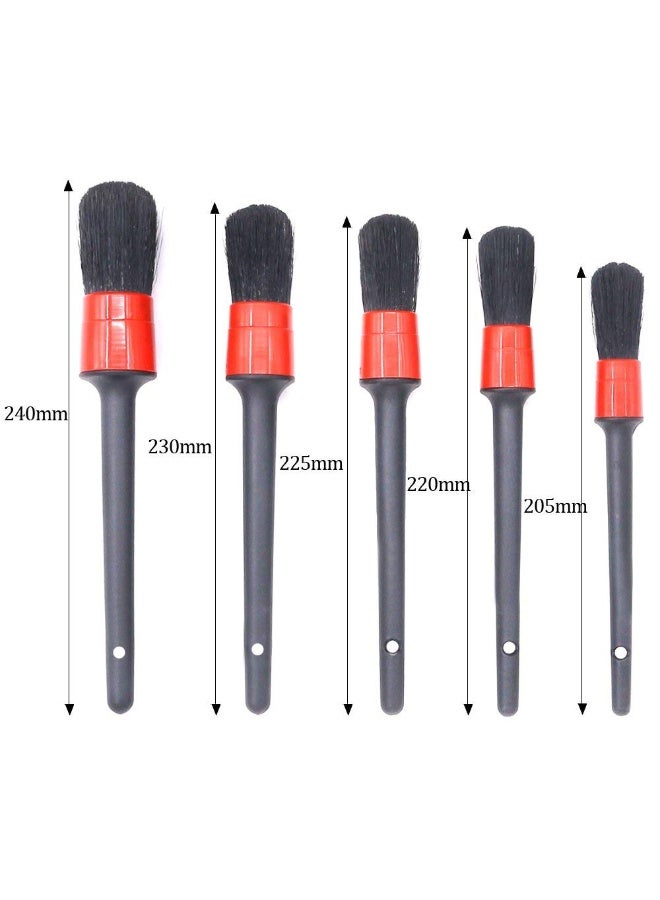5-Piece Car Cleaning Brush Set - Image 1