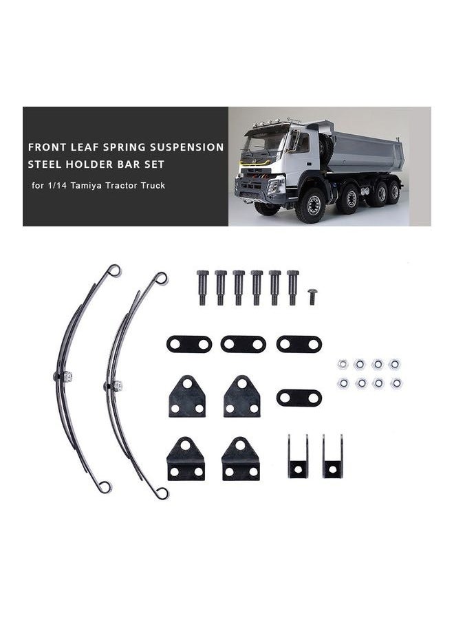 NIBEMINENT Front Leaf Spring Suspension Steel Holder Bar Set  - Image 1
