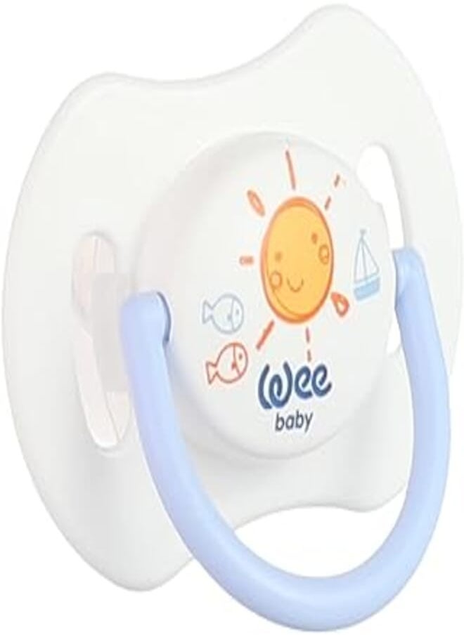 Wee baby Wee Baby Day Silicone Soother for Boys - Number 1 