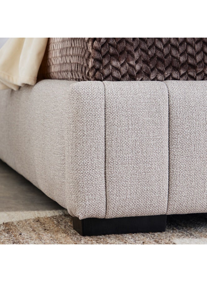 Home Box سرير مزدوج مبطن لوكسمبورغ أوربانية - 120x200 سم - Image 4