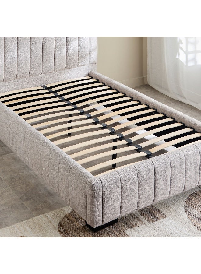 Home Box سرير مزدوج مبطن لوكسمبورغ أوربانية - 120x200 سم - Image 5