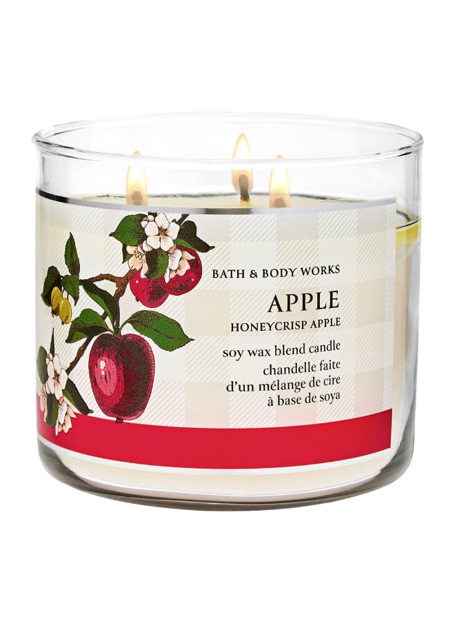 Bath & Body Works Honeycrisp Apple 3-Wick Candle 