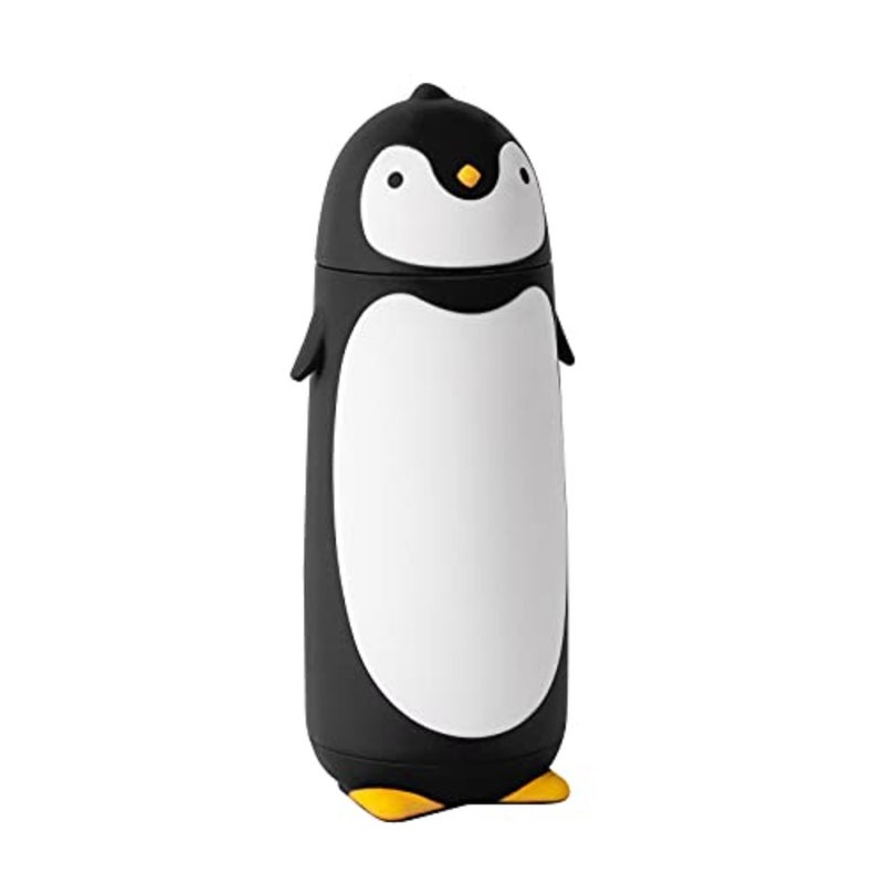 Penguin Stainless Steel Vacuum Insulated Tumblers Travel Mug Tea Water Bottle Coffee Thermal Flask - Image 1