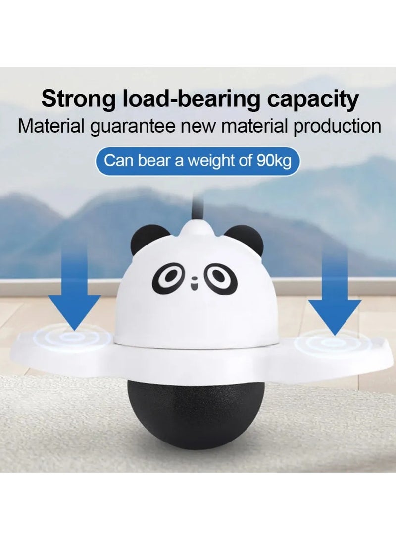 Panda Pogo Ball with Colorful Light for Kids, Balance Coordination Trick Bounce Board Pop Ball Cool Fun Challenge Indoor Outdoor Toys Pogo Jumper Gifts for Boys Girls  - Image 5