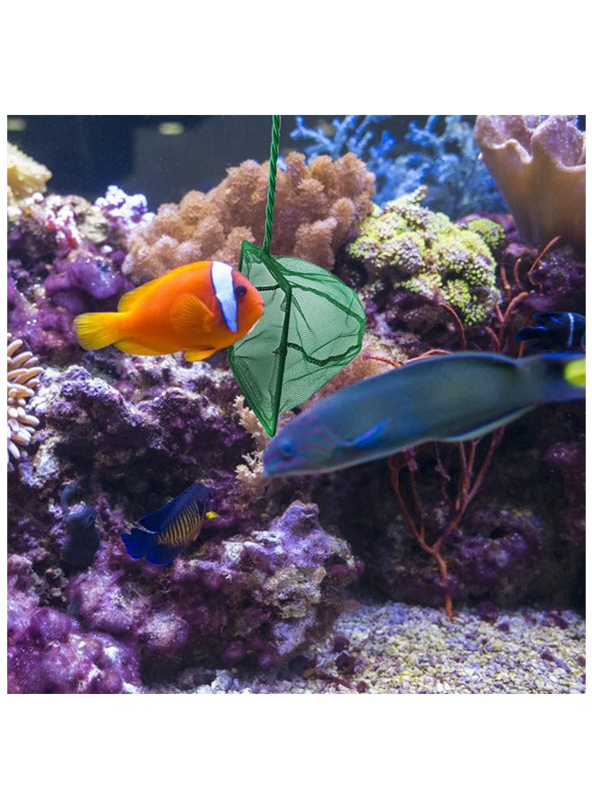 Neostyle Aquarium Fish Net,Braided Metal Square Net,Nylon Fish Net Plastic Handle(Green,13*10.5*27) - Image 5