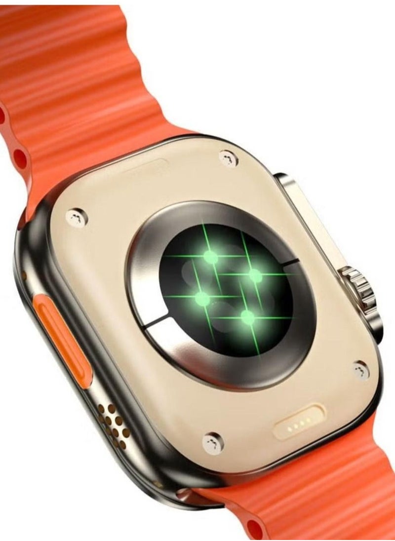 modio - Modio 4G Ultra max android smart watch HD 2.2 inch full touch screen with 3 set strap and wireless charger - Image 1