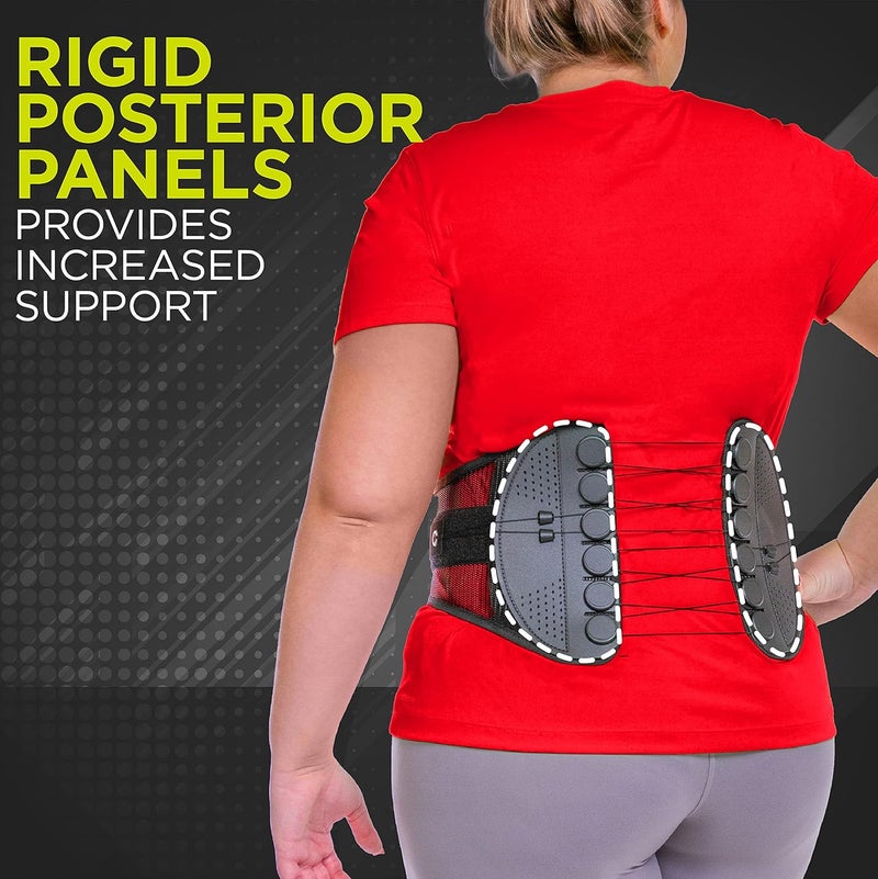 BraceAbility Spine Sport Back Brace - Athletic Lumbar Corset for Men and Women, Ideal for Exercising, Running, Golfing, and More (Small) - Image 5