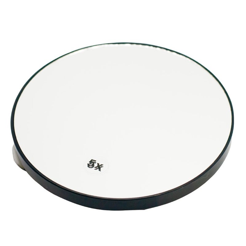 EMILYSTORES 5X Magnifying Mirror with Suction Cup Fixture 55 Inch Makeup Mirror
