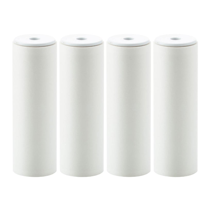 Flint Plus Lint Roller Refills  Pack of 4 with 70 Extra Sticky Sheets Each 100 Recycled Paper Lint Rollers for Pet Hair Extra Sticky Refill