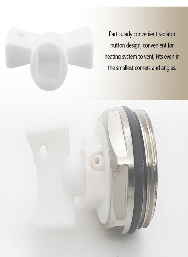 SING F LTD 8Pcs 5mm Square Plastic Key of Vent Plastic for Radiator Bleed Air Opening Valve for Radiator Bleed Key Universal for All Radiators White - Image 3