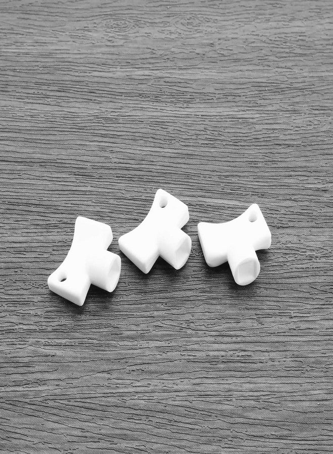 SING F LTD 8Pcs 5mm Square Plastic Key of Vent Plastic for Radiator Bleed Air Opening Valve for Radiator Bleed Key Universal for All Radiators White - Image 5