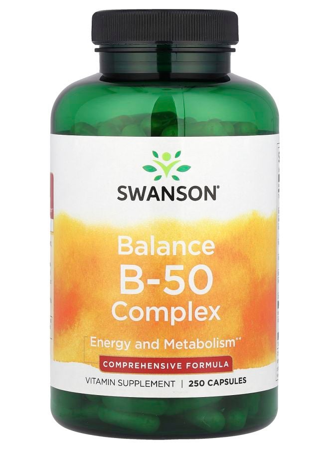 SWANSON Balance B50 Complex 250 Capsules