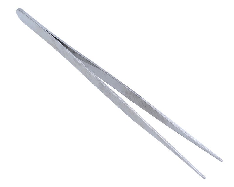 ReNext 2 Nail Art Tweezers Curved Straight Pointed Ongles (silver) - Image 5