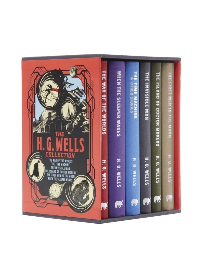 Arcturus The H. G. Wells Collection: Deluxe 6-Volume Box Set Edition
