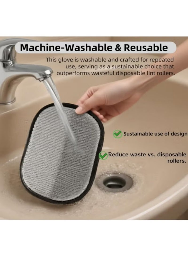 قفاز إزالة شعر الحيوانات – قفاز تنظيف مضاد للكهرباء الساكنة - Image 5