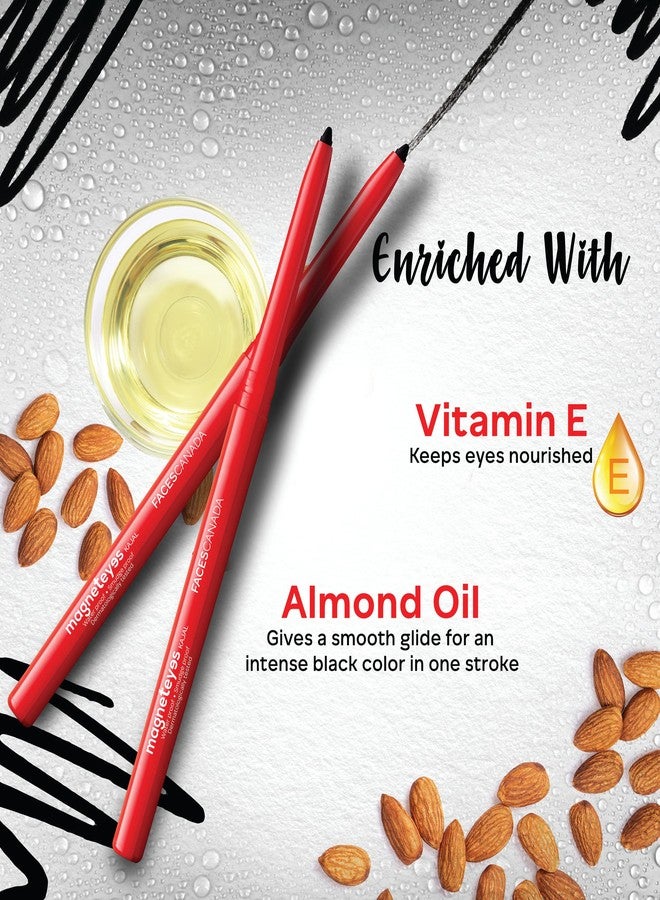 Facescanada FACES CANADA Super Easy Glam Combo - Strobe Cream - Rose Gold (18 ml) + Magneteyes Kajal - Black (0.35 gm) + Comfy Matte Wow Liquid Lipstick - Cocoa Crush 07 (3.8 ml) | Illuminating & Glowing Makeup Base | Highly Pigmented - Image 5