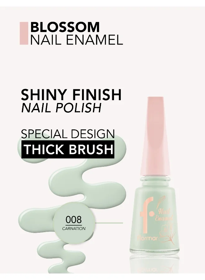 flormar Blossom Nail Enamel 008 Carnation 008 Carnation