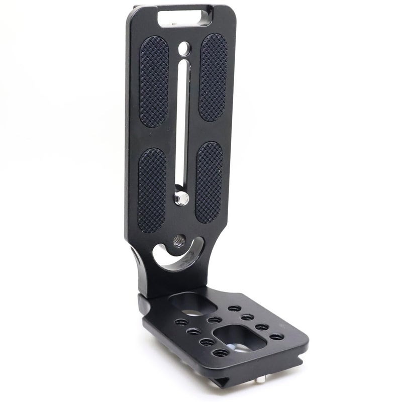 RALSPEC DSLR L Bracket Camera Tripod Quick Release Plate Horizontal/Vertical Compatible with Arca Swiss 1/4" Thread L-Bracket - Image 1