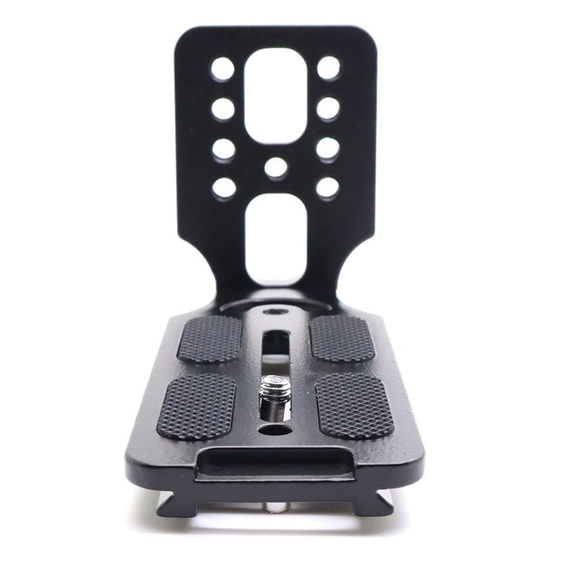 RALSPEC DSLR L Bracket Camera Tripod Quick Release Plate Horizontal/Vertical Compatible with Arca Swiss 1/4" Thread L-Bracket - Image 4