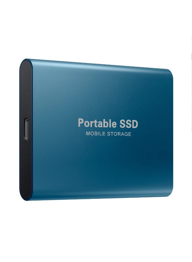 2TB Portable External SSD, 2000GB USB 3.1 High Speed Data Transfer, Computer Backup Drive Support Data Storage Transfer, USB C Mini Portable External Solid State Drive for PC/Laptop/Phones and More