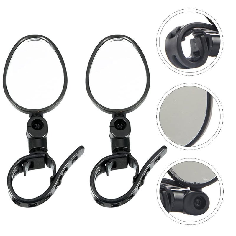 FAVOMOTO Rear View Mirror for Bike High Definition Clear Wide Angle - Image 5