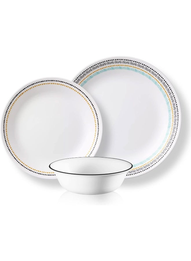Corelle طقم أدوات المائدة كوريل (12 قطعة، بالوما) - Image 1