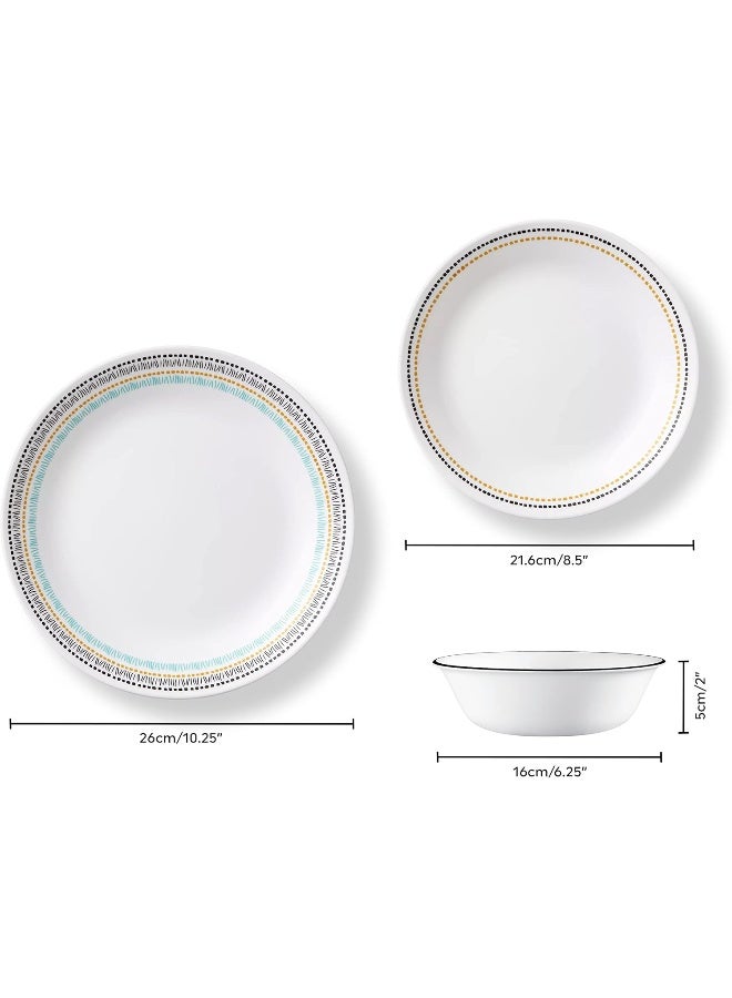 Corelle طقم أدوات المائدة كوريل (12 قطعة، بالوما) - Image 2