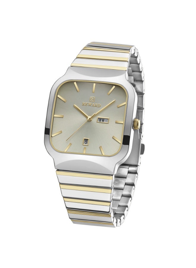 REWARD RD611264 Men's Water Resistant Stainless Steel Wrist Watch - Image 2