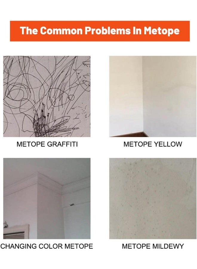 Wall Paint Roll Brush | Portable Damage Wall Repair Tool with Small Roller | Drywall Repaint Brush Graffiti Paint Clean Tool for Home  - Image 5