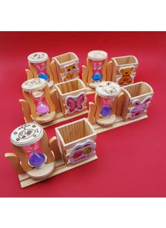Ema Hourglass with Pen Holder Box  - Image 1