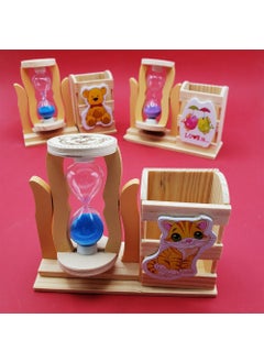 Ema Hourglass with Pen Holder Box  - Image 3