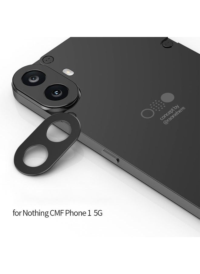 General For Nothing CMF Phone 1 5G Lens Metal Sticker, Camera Protector Compatible with Nothing CMF Phone 1 (2-Pack)  - Image 2
