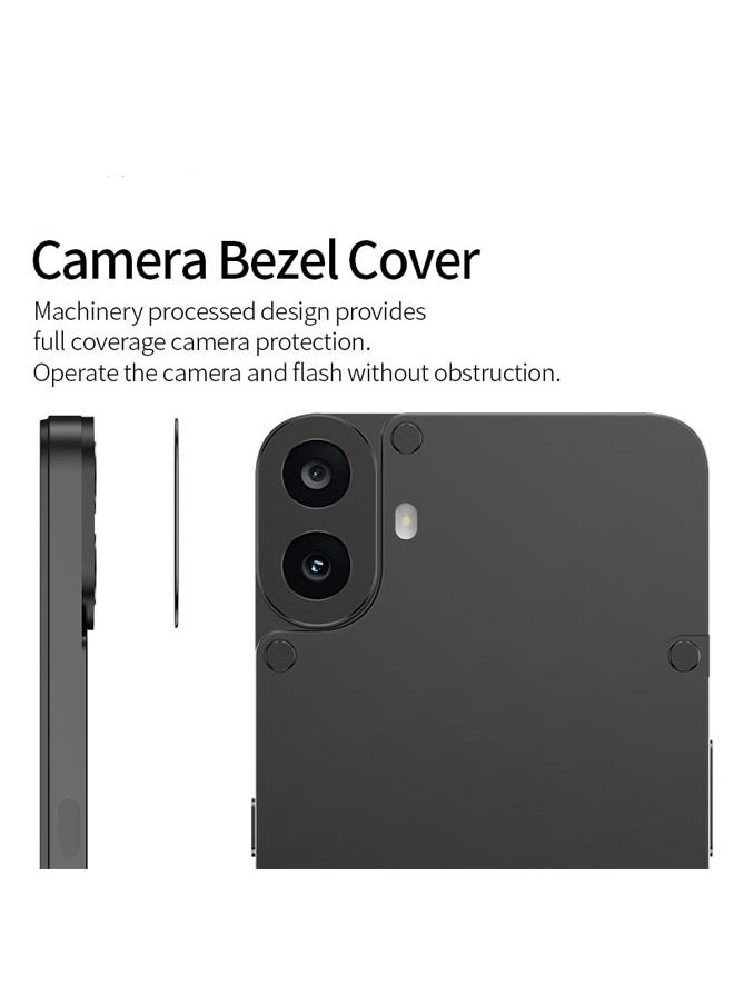 General For Nothing CMF Phone 1 5G Lens Metal Sticker, Camera Protector Compatible with Nothing CMF Phone 1 (2-Pack)  - Image 5