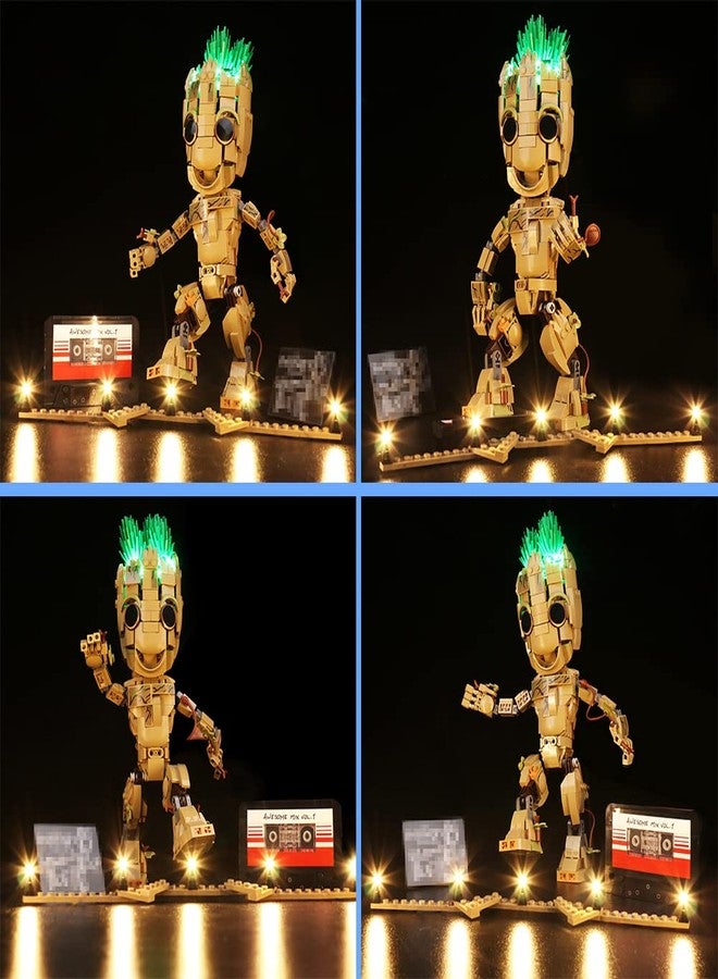 VONADO LED Light Kit Music Version DIY Decor Lights Compatible with Lego 76217 (NO Lego Model) - Image 5