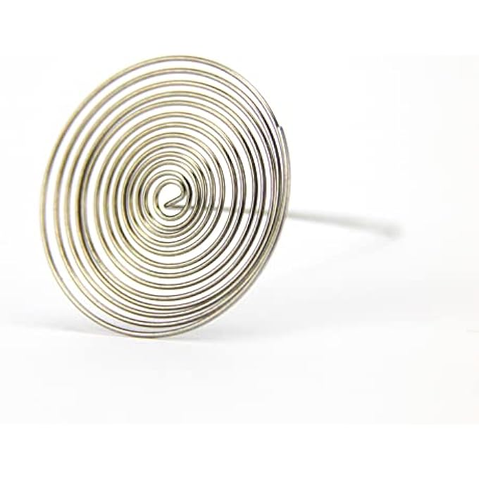 تيلاند شاي أولونغ أخضر أسود عشبي متين من الفولاذ المقاوم للصدأ مع زنبرك كبير لنقع أوراق الشاي السائبة 6 × 27 سم - Image 2