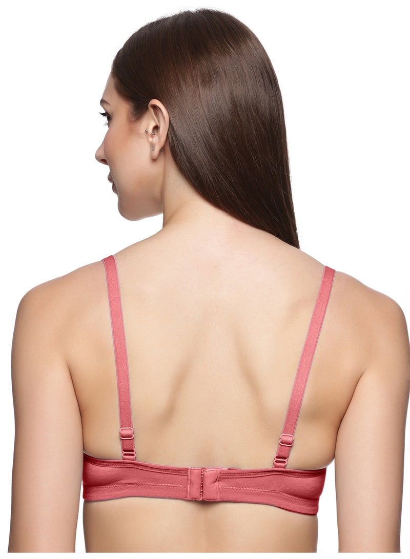 تينز لايفستايل حمالة صدر متعددة الاتجاهات بتغطية كاملة من الإيلاستين المبطنة بدون أسلاك من Teens Lifestyle مع أشرطة قابلة للتعديل - Image 4