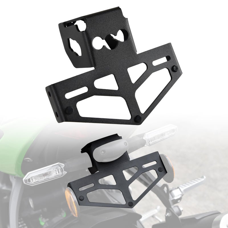 مجموعة إزالة الفندر VEISUTOR لدراجة نينجا ZX6R ZX6R 636 حامل لوحة الترخيص