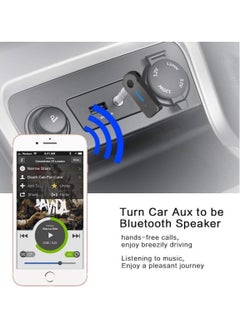 Generic Bluetooth Music Audio Stereo Adapter Receiver for Car AUX IN Home Speaker MP3  - Image 3