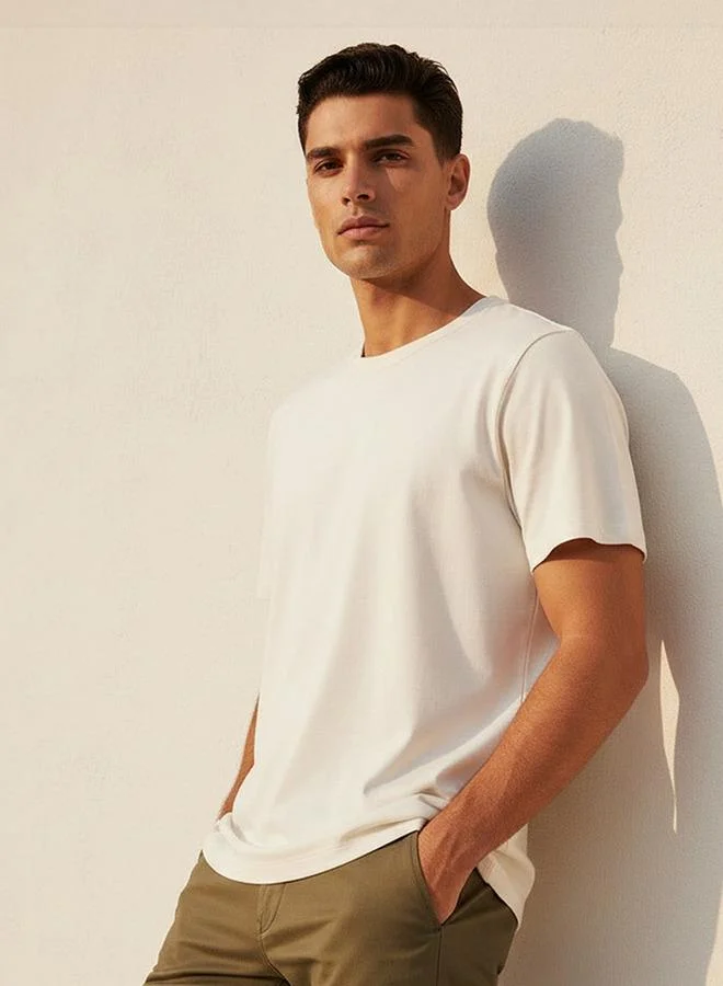 Splash FAV Men Relaxed Fit Crew Neck Short Sleeves T shirt