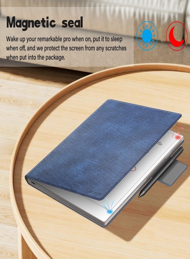 Aippdo case for 11.8 "Remarkable Paper Pro Tablet, Color Display Paper Tablet (Released in 2024), Folio Design with Bulit-in Magnet, Leather Cover, with Auto Wake/Sleep Function. - Image 3