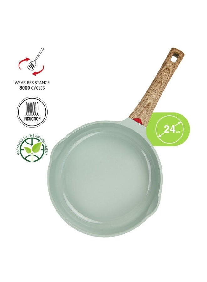 Fissman Frying Pan 24X5 Non Stick Cast Aluminium Cooking Pan - Image 5