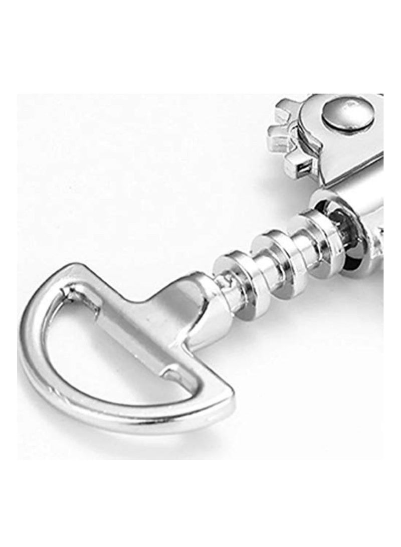 Professional Bottle Opener - Winged Design and Spiral Screw for Easier and Faster Opening, Stainless Steel - Image 3