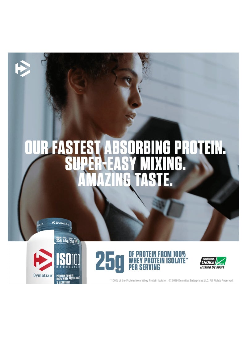 ديماتيز Iso100 زبدة الفول السوداني بالشوكولاتة 5 رطل - Image 5