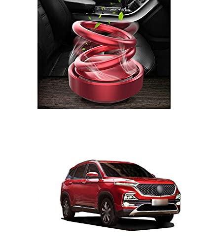 PRIKNIK Solar Energy Rotating Car Perfume with Long Lasting Organic Fragrance, Feel-Good Premium Car Air freshener Compatible with M-G H-ector - Image 3